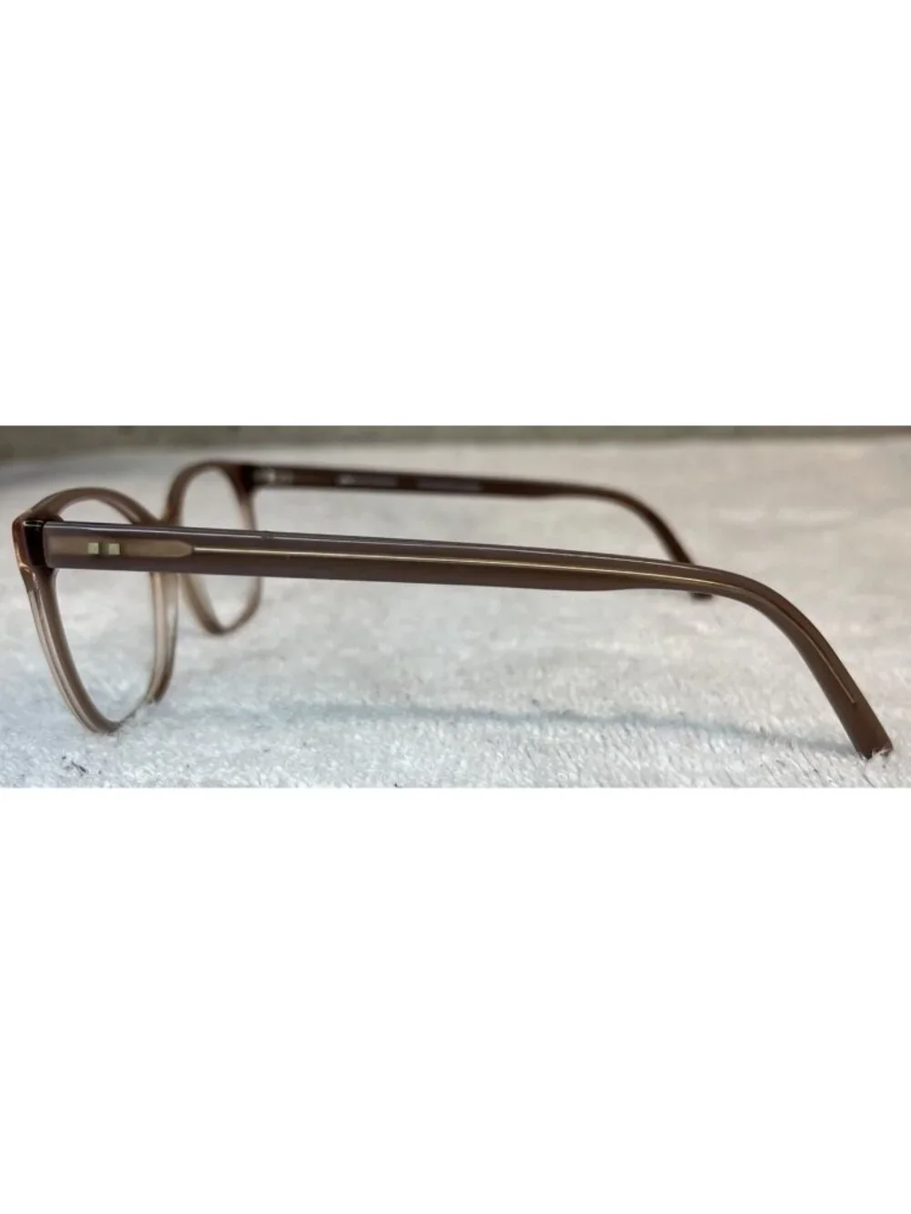 Götti Switzerland SALY BTC Pale Nude Clear Full Rim Eyeglasses Frames 53-15-140